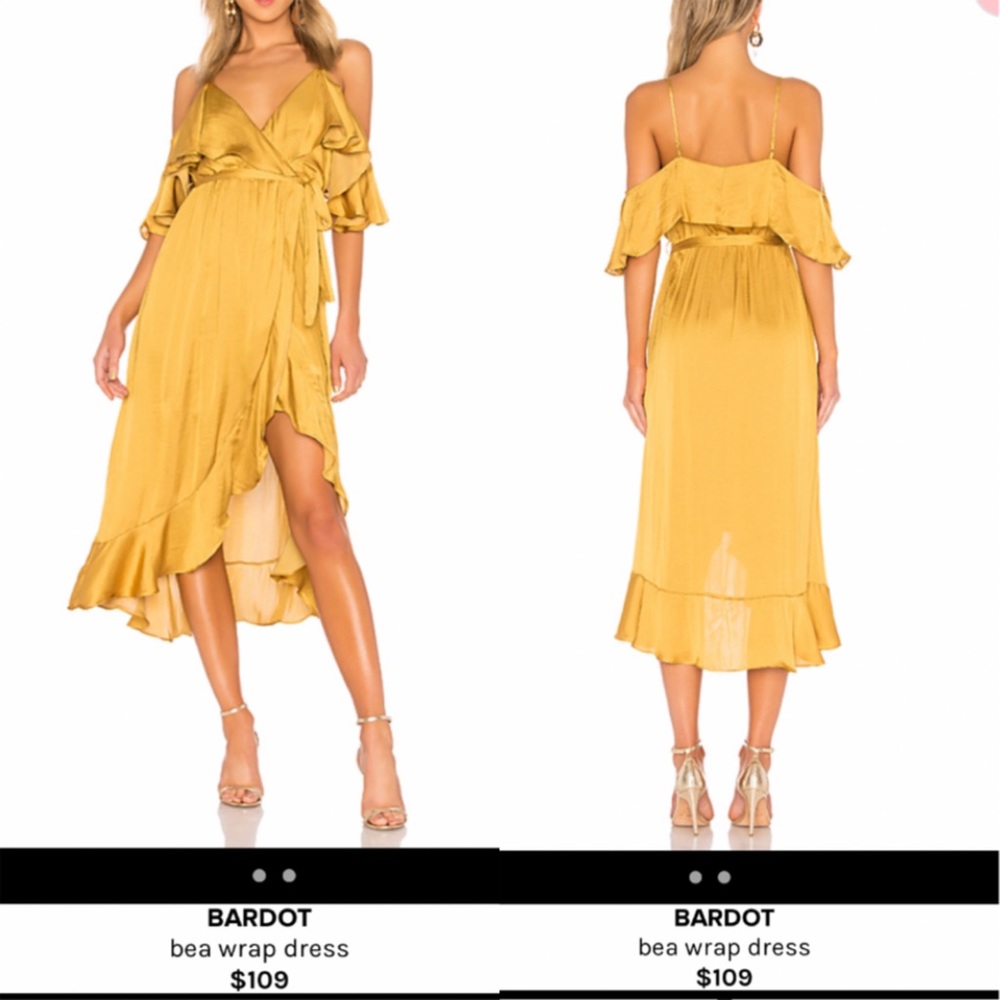 Bardot Bea Wrap Dress